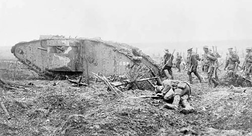 War devastation, WWI, France