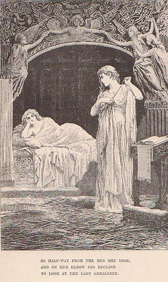 Illustration from Samuel Taylor Coleridge’s Christabel