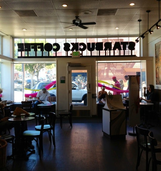 Starbucks interior